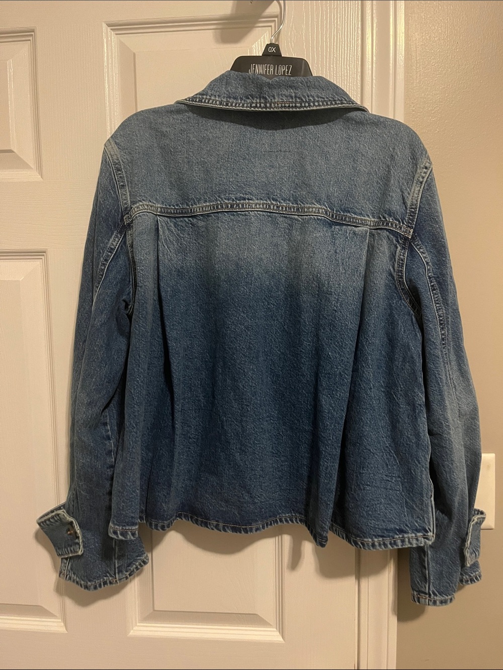 NWT Zara Denim Oversized Jacket - Picture 4 of 7
